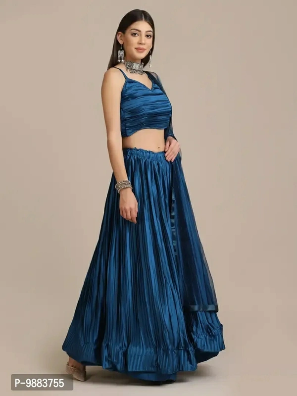 Women  Satin Silk Semi Stitched Lehenga Choli Fabric:  Satin Silk Type:  Semi StitchedWaist: 32.0 - 40.0 (in inches)Bust: 32.0 - 40.0 (in inches)Within 6-8 business days However, to find out an actual date of delivery, please enter your pin code.null - Purple