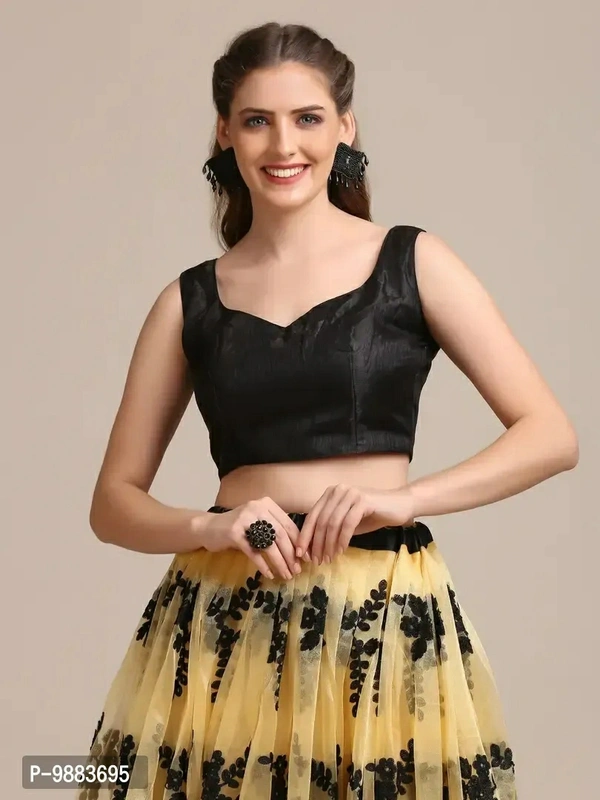 Women  Net Semi Stitched Lehenga Choli Fabric:  Net Type:  Semi StitchedWaist: 32.0 - 40.0 (in inches)Bust: 32.0 - 40.0 (in inches)Within 6-8 business days However, to find out an actual date of delivery, please enter your pin code.