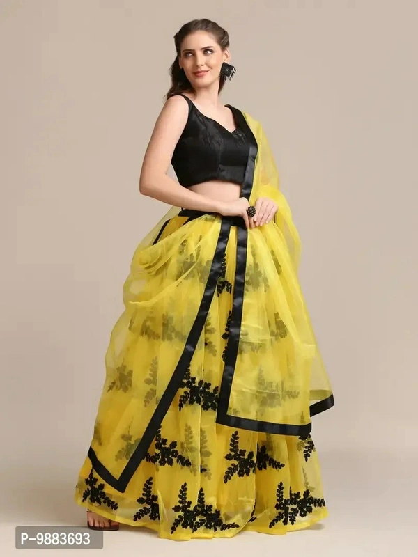 Women  Net Semi Stitched Lehenga Choli Fabric:  Net Type:  Semi StitchedWaist: 32.0 - 40.0 (in inches)Bust: 32.0 - 40.0 (in inches)Within 6-8 business days However, to find out an actual date of delivery, please enter your pin code.