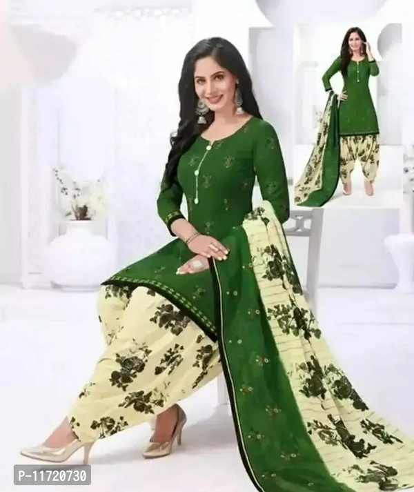 Fancy Crepe Unstitched Dress Material for Women Fabric:  Crepe Type:  Dress Material with DupattaTop Length: 2.0 (in metres)Bottom Length: 2.0 (in metres)Dupatta Length: 2.0 (in metres)Within 6-8 business days However, to find out an actual date of delivery, please enter your pin code.Fancy Crepe Unstitched Dress Material for Women
