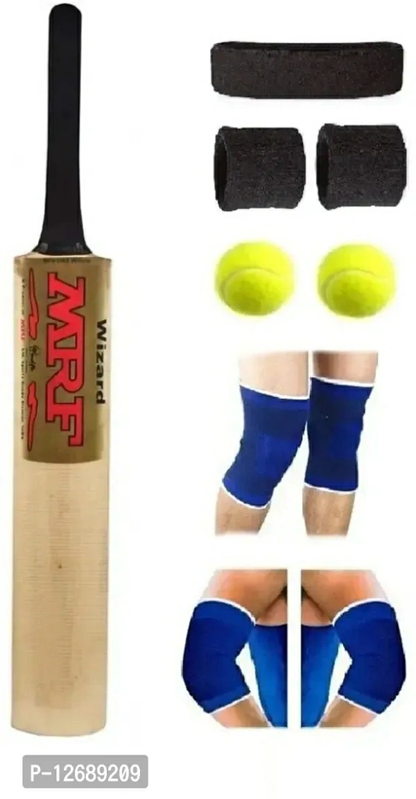 Gold Sticker Poplar Willow Cricket Bat (For Tennis Ball) Size-6 Combo (6 Items)Within 6-8 business days However, to find out an actual date of delivery, please enter your pin code.Combo Consists of : 1) Gold Sticker Poplar/Popular Willow Cricket Bat (For Tennis Ball) Size-6 (For Age Group 11-13 Yrs), 2) Pair of Wrist Band, 3) Head Band, 4) Pair of Elbow Support, 5) Tennis Ball (2 P