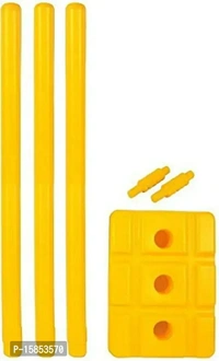 CORSO  Hard Plastic Cricket Wicket Set 6 Wickets + 4 Bails + 2 Base Stumps Set Size LargeWithin 6-8 business days However, to find out an actual date of delivery, please enter your pin code.CORSO Hard Plastic Cricket Wicket Set 6 Wickets + 4 Bails + 2 Base Stumps Set Size Large