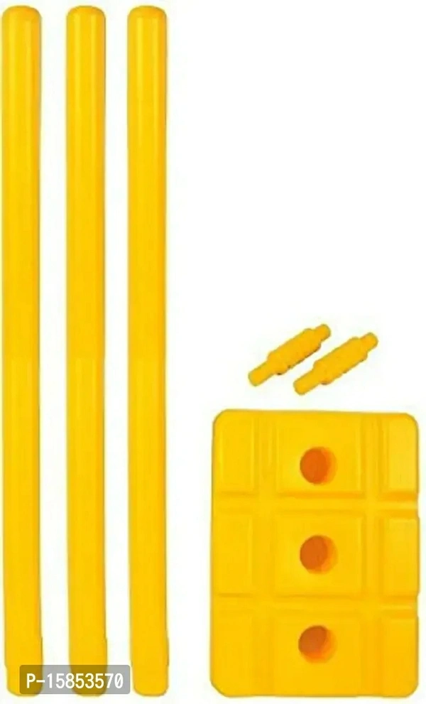 CORSO  Hard Plastic Cricket Wicket Set 6 Wickets + 4 Bails + 2 Base Stumps Set Size LargeWithin 6-8 business days However, to find out an actual date of delivery, please enter your pin code.CORSO Hard Plastic Cricket Wicket Set 6 Wickets + 4 Bails + 2 Base Stumps Set Size Large