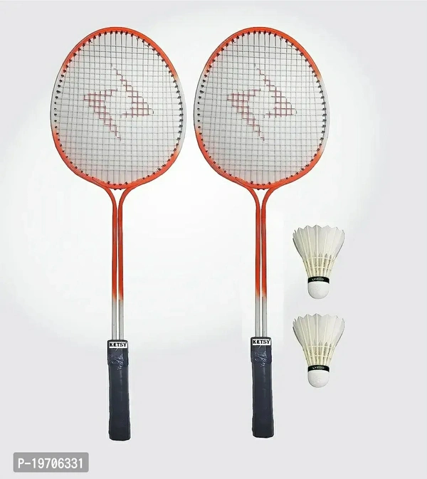 Kepsy K17 Badminton Racket with Plastic Shuttle - Pack of 2 Rackets and 2 Piece shuttle Feather typeWithin 6-8 business days However, to find out an actual date of delivery, please enter your pin code.Kepsy K17 Badminton Racket with Plastic Shuttle - Pack of 2 Rackets and 2 Piece shuttle Feather type