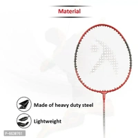 Hipkoo Sports HR 16 Aluminum Badminton Complete Racquets Set | 2 Racket and 3 Shuttlecocks (Red, Set of 2)Within 6-8 business days However, to find out an actual date of delivery, please enter your pin code.Badminton Racquet Combo (Set of 2 Rackets & 3 shuttlecocks) high quality products from Hipkoo. Low torsion steel shaft. Ideal for beginners and intermediate level players, Comes
