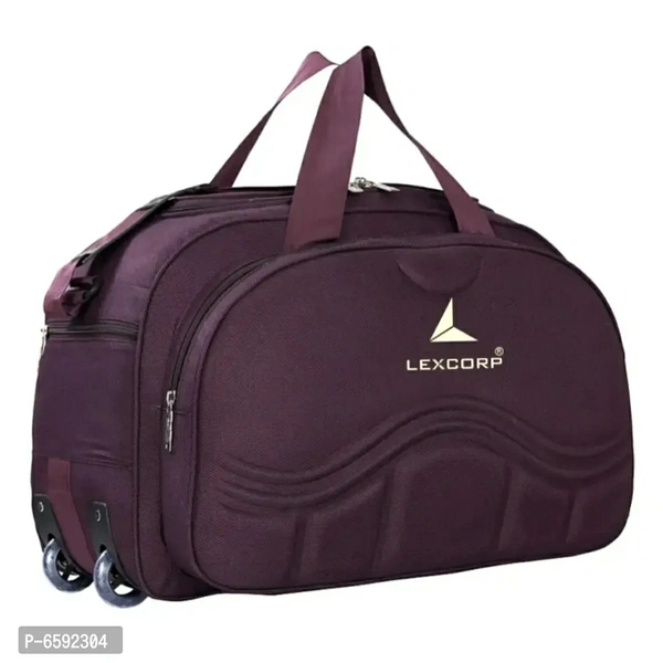 LEXCORP 60 L Duffel bag Regular CapacityWithin 6-8 business days However, to find out an actual date of delivery, please enter your pin code.LEXCORP 60 L Duffel bag Regular Capacity