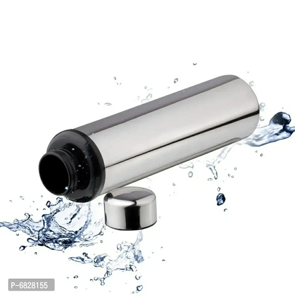 900ml Pack of 1 Stainless steel water bottle Type:  Water Bottles Material:  Stainless SteelLength: 12.0 (in cm)Width: 10.0 (in cm)Height: 5.0 (in cm)Capacity: 1000.0 (in ml)Within 6-8 business days However, to find out an actual date of delivery, please enter your pin code.900ml.(Dhoom). Pack of 1 Stainless steel water bottle approx ,water bottle,steel bottle,gym,sipper,school,off