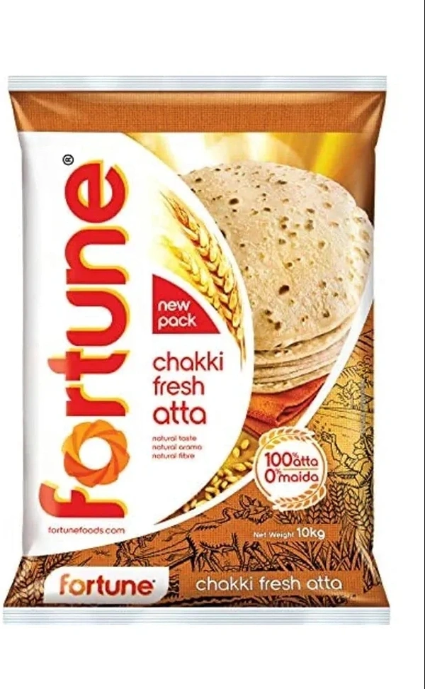 FORTUNE CHAKKI  FRESH ATTA,10kg