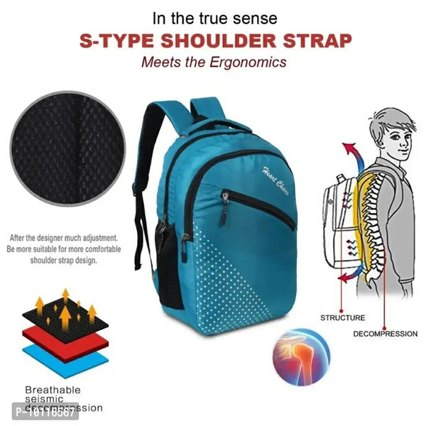 HEART CHOICE Casual Waterproof Laptop Backpack Office Bag School Bag College Bag For Men and Women (Green Black)Within 7-9 business days However, to find out an actual date of delivery, please enter your pin code.HEART CHOICE Casual Waterproof Laptop Backpack Office Bag School Bag College Bag For Men and Women (Green Black)