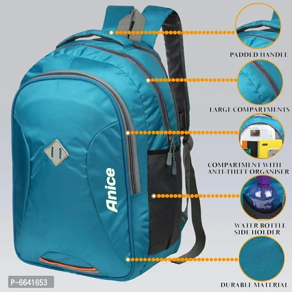 ANICE 35 L Casual Waterproof Laptop Bag/Backpack for Men Women Boys Girls/Office School College Teens and Students with Rain CoverWithin 7-9 business days However, to find out an actual date of delivery, please enter your pin code.ANICE 35 L Casual Waterproof Laptop Bag/Backpack for Men Women Boys Girls/Office School College Teens and Students with Rain Cover