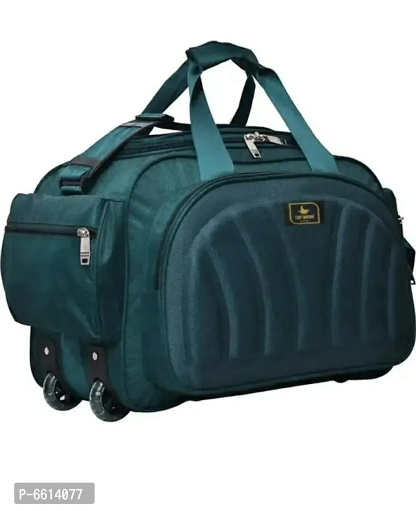 DUFFEL BAG Type:  Regular Size Style:  Solid Material:  PolyesterWithin 6-8 business days However, to find out an actual date of delivery, please enter your pin code.DUFFEL BAG