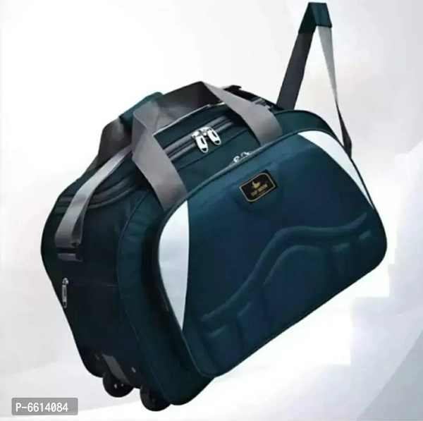 duffel-bag Type:  Regular Size Style:  Solid Material:  PolyesterWithin 6-8 business days However, to find out an actual date of delivery, please enter your pin code.null
