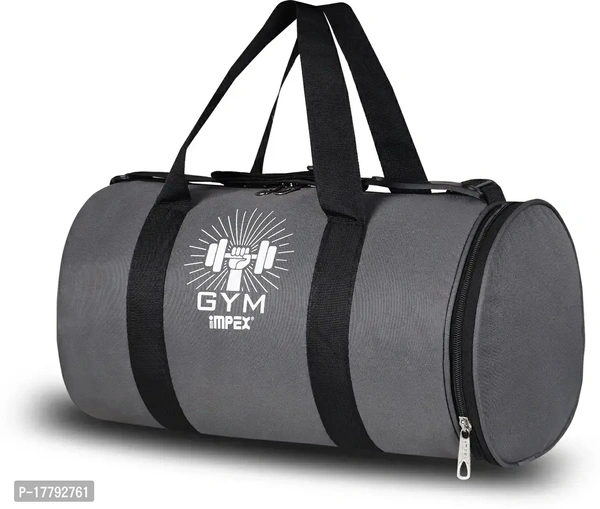 Classic Grey Men And Women Waterproof Gym Bag With Shoes Compartment Material:  PolyesterLength: 21.0 (in inches)Width: 9.0 (in inches)Height: 9.0 (in inches)Within 6-8 business days However, to find out an actual date of delivery, please enter your pin code.