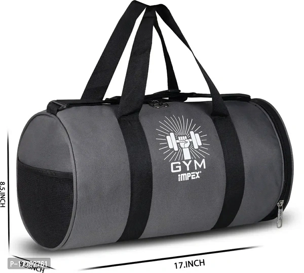 Classic Grey Men And Women Waterproof Gym Bag With Shoes Compartment Material:  PolyesterLength: 21.0 (in inches)Width: 9.0 (in inches)Height: 9.0 (in inches)Within 6-8 business days However, to find out an actual date of delivery, please enter your pin code.