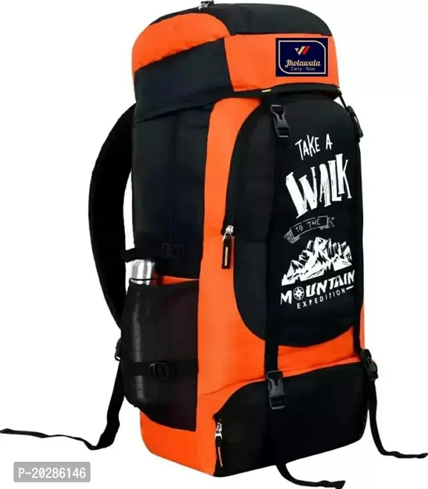 Adventure Series Waterproof Trekking Hiking Travel Bag with Shoe Compartment Rucksack - 60Within 6-8 business days However, to find out an actual date of delivery, please enter your pin code.JHOLAWALA 70L Waterproof Rucksack is suitable for outdoor camps trekking tour travel hiking adventure biking Mountaineering etc. Made of lightweight materials with durability and utmost comfort