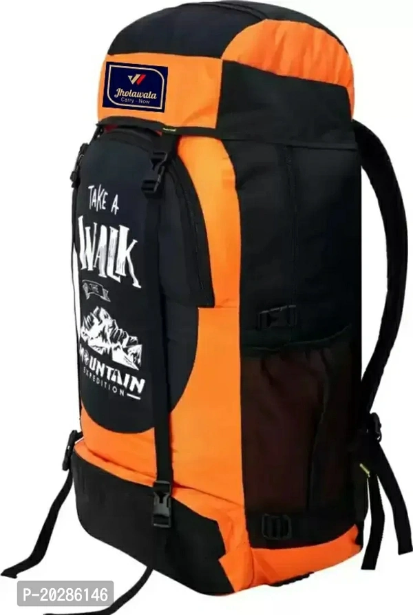 Adventure Series Waterproof Trekking Hiking Travel Bag with Shoe Compartment Rucksack - 60Within 6-8 business days However, to find out an actual date of delivery, please enter your pin code.JHOLAWALA 70L Waterproof Rucksack is suitable for outdoor camps trekking tour travel hiking adventure biking Mountaineering etc. Made of lightweight materials with durability and utmost comfort