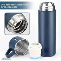 AZANIA Thermosteel 24 Hours Hot and Cold Water Bottle, 1 Piece, 500 ml, Silver | Leak Proof | Office Bottle | Gym | Home | Kitchen | Hiking | Trekking | Travel Bottle Type:  Water Bottles Material:  SteelWithin 6-8 business days However, to find out an actual date of delivery, please enter your pin code.Color: Silver; Material: Stainless Steel; Package Contents: 1 - Piece Duo Dlx T