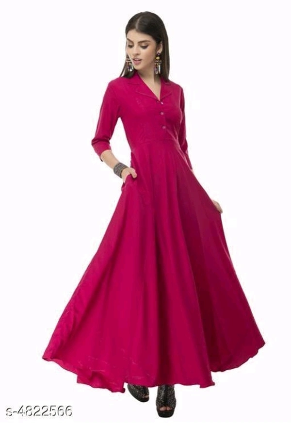 Solid Nude Maxi Crepe DressName: Solid Nude Maxi Crepe DressFabric: CrepeSleeve Length: Three-Quarter SleevesPattern: SolidSizes:S, M, L, XL, XXLCountry of Origin: India - XXL