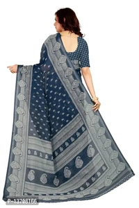 Women Fancy Chanderi Printed Saree with Blouse piece Fabric:  Chanderi Cotton Type:  Saree with Blouse piece Style:  PrintedSaree Length: 5.5 (in metres)Blouse Length: 0.8 (in metres)Within 6-8 business days However, to find out an actual date of delivery, please enter your pin code.