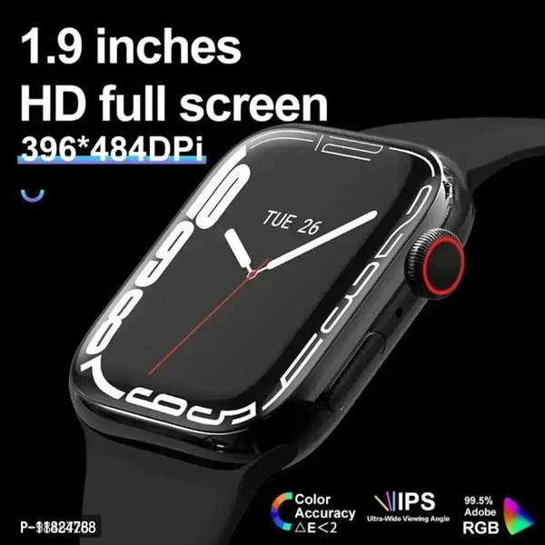 i8 Pro Max Touch Screen Bluetooth Calling Smartwatch with Activity Tracker Compatible with All 3G/4G/5G Android  iOS Smartphones - Black Warranty Description:  Manual EntryWithin 6-8 business days However, to find out an actual date of delivery, please enter your pin code.Three Activity Metrics The i8 Pro Max Watch displays Activity rings that highlight your levels of activity thro