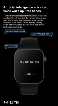 i8 Pro Max Touch Screen Bluetooth Calling Smartwatch with Activity Tracker Compatible with All 3G/4G/5G Android  iOS Smartphones - Black Warranty Description:  Manual EntryWithin 6-8 business days However, to find out an actual date of delivery, please enter your pin code.Three Activity Metrics The i8 Pro Max Watch displays Activity rings that highlight your levels of activity thro