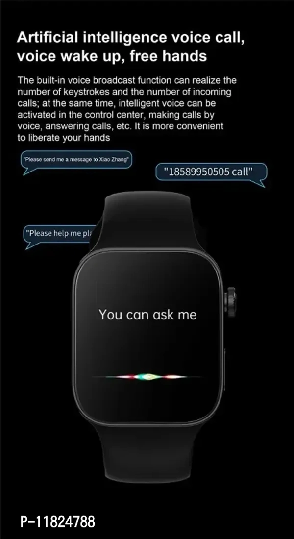 i8 Pro Max Touch Screen Bluetooth Calling Smartwatch with Activity Tracker Compatible with All 3G/4G/5G Android  iOS Smartphones - Black Warranty Description:  Manual EntryWithin 6-8 business days However, to find out an actual date of delivery, please enter your pin code.Three Activity Metrics The i8 Pro Max Watch displays Activity rings that highlight your levels of activity thro