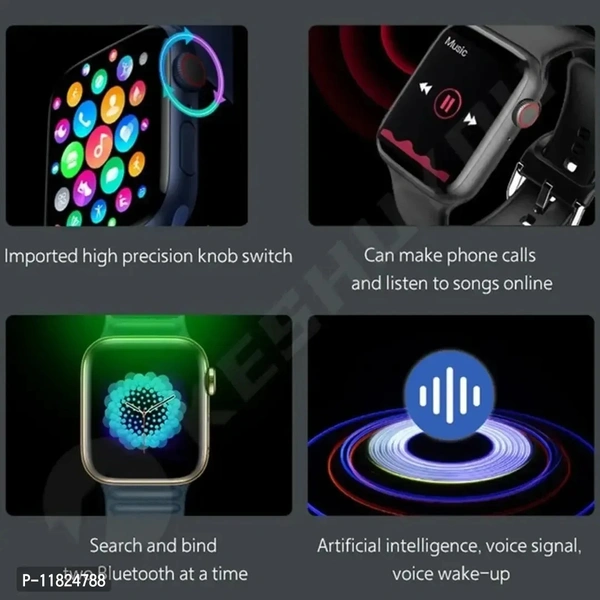i8 Pro Max Touch Screen Bluetooth Calling Smartwatch with Activity Tracker Compatible with All 3G/4G/5G Android  iOS Smartphones - Black Warranty Description:  Manual EntryWithin 6-8 business days However, to find out an actual date of delivery, please enter your pin code.Three Activity Metrics The i8 Pro Max Watch displays Activity rings that highlight your levels of activity thro