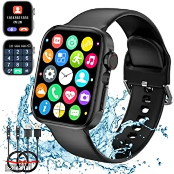 SMART WATCH 2023 latest version /.T500 Full Touch Screen Bluetooth Smartwatch with Body Temperature, Heart Rate  Oxygen Monitor Compatible with All 3G/4G/5G Android  iOS Warranty Description:  Manual EntryWeight: 0.1 (in kgs)Within 6-8 business days However, to find out an actual date of delivery, please enter your pin code.Largest 1.95 320*385 High Res Display : View bigger on the