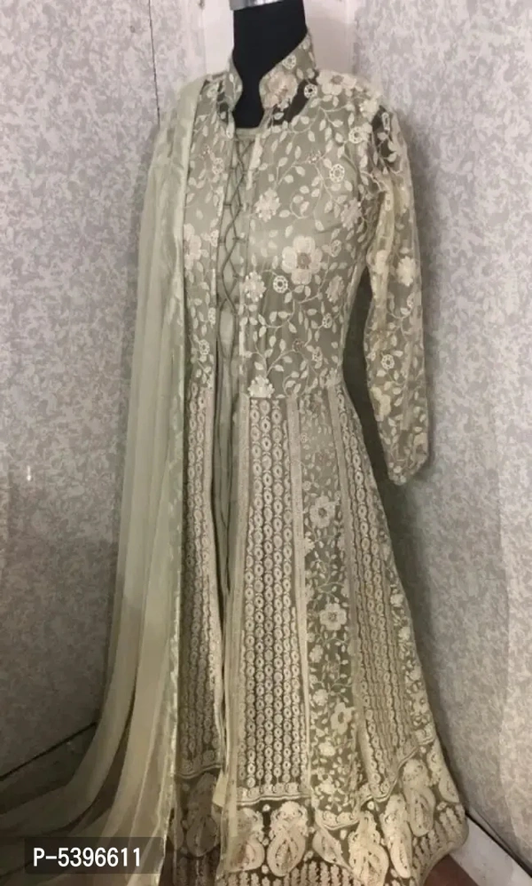 Trendy Designer Embroidered Party Wear  Festive Wear Dress Material with Dupatta Fabric:  Banglori Silk Type:  Dress Material with DupattaTop Length: 2.0 (in metres)Bottom Length: 2.0 (in metres)Dupatta Length: 2.0 (in metres)Within 6-8 business days However, to find out an actual date of delivery, please enter your pin code.Top :- benglory silk Bottom :- Santoon koti :- net with e