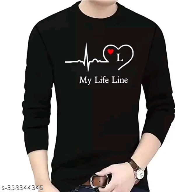 MY LIFE LINE =L/FULL BLACK Name: MY LIFE LINE =L/FULL BLACK Fabric: PolyesterSleeve Length: Long SleevesPattern: PrintedNet Quantity (N): 1Sizes:S, M, L, XLSuppliers listing their products on Meesho are solely responsible for the accuracy of product information. You shall use the products in safe and legal manner, and it shall not be used for any illegal purpose. The actual product - S