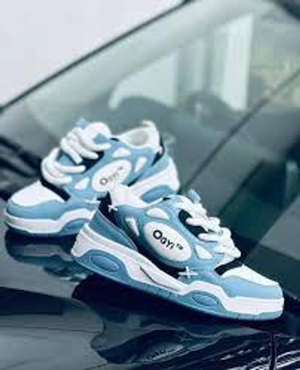 Men SneakersName: Men SneakersMaterial: Syntethic LeatherSole Material: RubberSizes:IND-6, IND-7, IND-8, IND-9, IND-10Country of Origin: India - 10