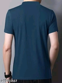 EyeBogler Horizontal Stripes Polo Blue Tshirts for menName: EyeBogler Horizontal Stripes Polo Blue Tshirts for menFabric: CottonSleeve Length: Short SleevesPattern: PrintedNet Quantity (N): 1Sizes:S (Chest Size: 18 in, Length Size: 26.5 in) M (Chest Size: 19 in, Length Size: 27 in) L (Chest Size: 20 in, Length Size: 27.5 in) XL (Chest Size: 21 in, Length Size: 28 in) Durable stitch - XL