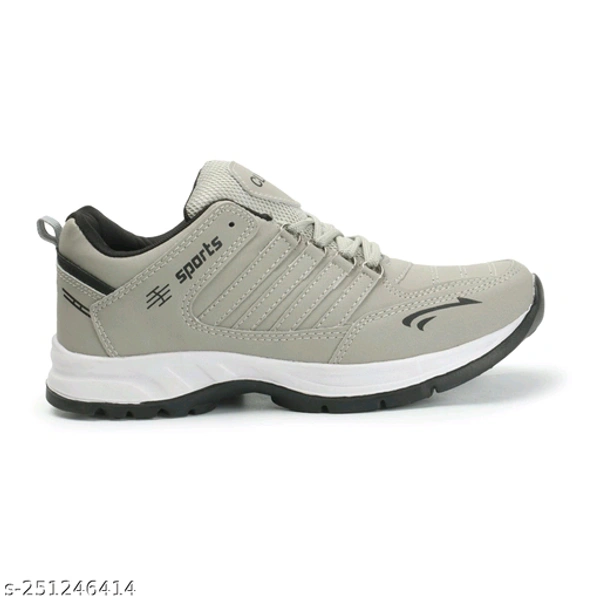  Cosco Mesh Upper With Eva    Running/Walking/Gym Sports Shoes For MenName:  Cosco Mesh Upper With Eva    Running/Walking/Gym Sports Shoes For MenMaterial: SyntheticSole Material: EVAFastening & Back Detail: Lace-UpPattern: SolidNet Quantity (N): 1We believe in delivering Quality Par Excellence products to customers for their happy experience with us.Sizes: IND-6 (Foot Length Size: - 8