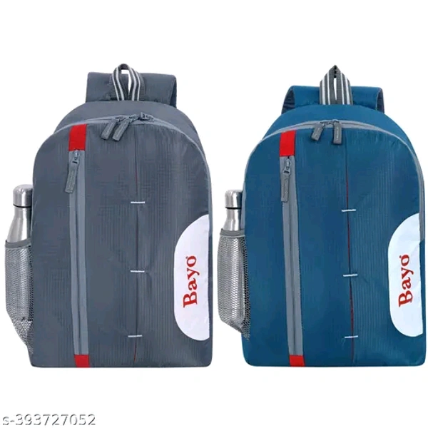 Medium Laptop Backpack Lightweight For School Collage Office Tuition and Picnic Backpack School Bag Collage Bag Backpack For Boys & Girls Men & WomenName: Medium Laptop Backpack Lightweight For School Collage Office Tuition and Picnic Backpack School Bag Collage Bag Backpack For Boys & Girls Men & WomenMaterial: PolyesterNet Quantity (N): 2This BAYO Bag is 25Liter 17 ×11 inch Light