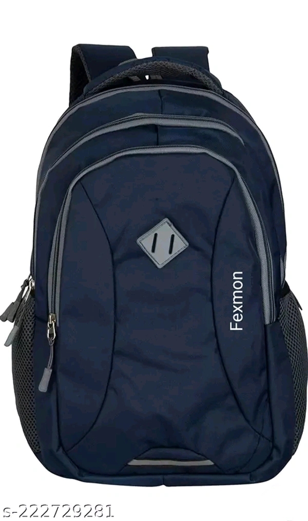 Fexmon Large 25 L School Bag Laptop Bag Backpack Spacy Unisex backpackName: Fexmon Large 25 L School Bag Laptop Bag Backpack Spacy Unisex backpackProduct Name: Fexmon Large 25 L School Bag Laptop Bag Backpack Spacy Unisex backpackMaterial: PuType: Casual BackpackExternal Pocket: Zip PocketLaptop Capacity: Upto 16 InchLaptop Compartment: PaddedShoulder Strap Type: Yoke-StyleSize: LV