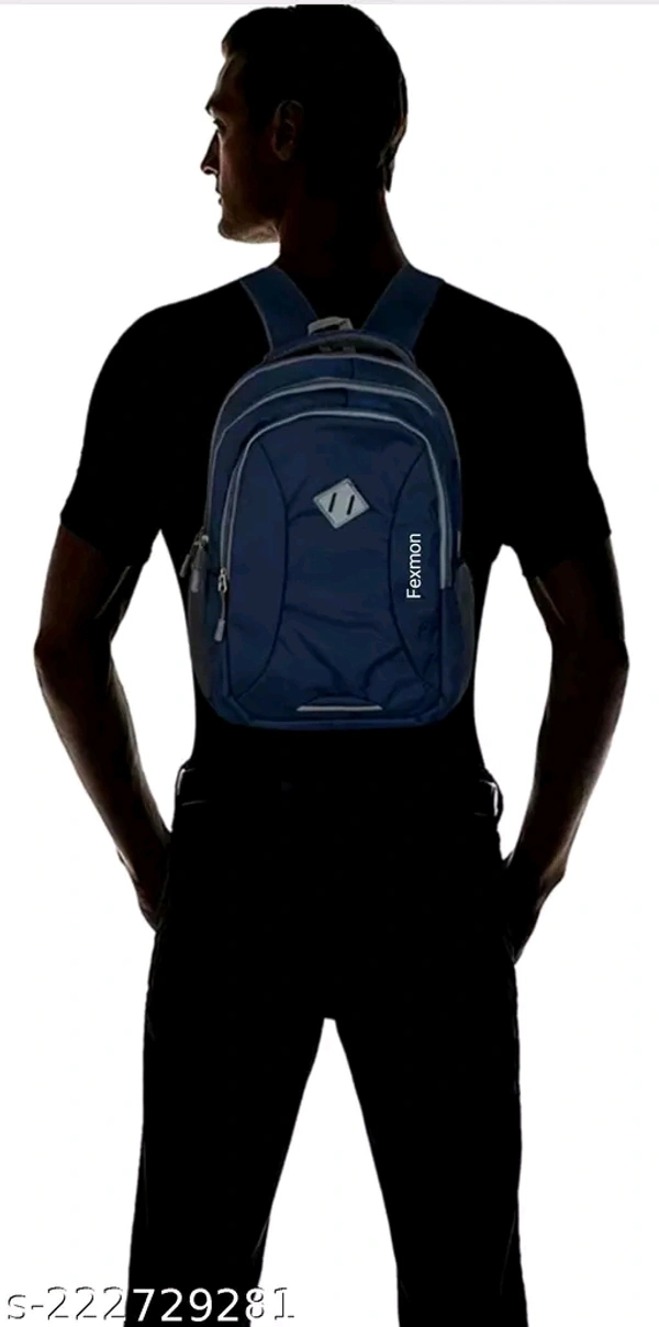 Fexmon Large 25 L School Bag Laptop Bag Backpack Spacy Unisex backpackName: Fexmon Large 25 L School Bag Laptop Bag Backpack Spacy Unisex backpackProduct Name: Fexmon Large 25 L School Bag Laptop Bag Backpack Spacy Unisex backpackMaterial: PuType: Casual BackpackExternal Pocket: Zip PocketLaptop Capacity: Upto 16 InchLaptop Compartment: PaddedShoulder Strap Type: Yoke-StyleSize: LV