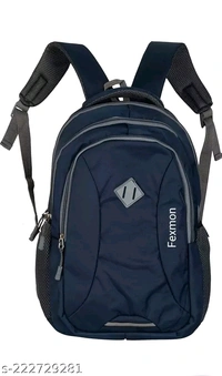 Fexmon Large 25 L School Bag Laptop Bag Backpack Spacy Unisex backpackName: Fexmon Large 25 L School Bag Laptop Bag Backpack Spacy Unisex backpackProduct Name: Fexmon Large 25 L School Bag Laptop Bag Backpack Spacy Unisex backpackMaterial: PuType: Casual BackpackExternal Pocket: Zip PocketLaptop Capacity: Upto 16 InchLaptop Compartment: PaddedShoulder Strap Type: Yoke-StyleSize: LV