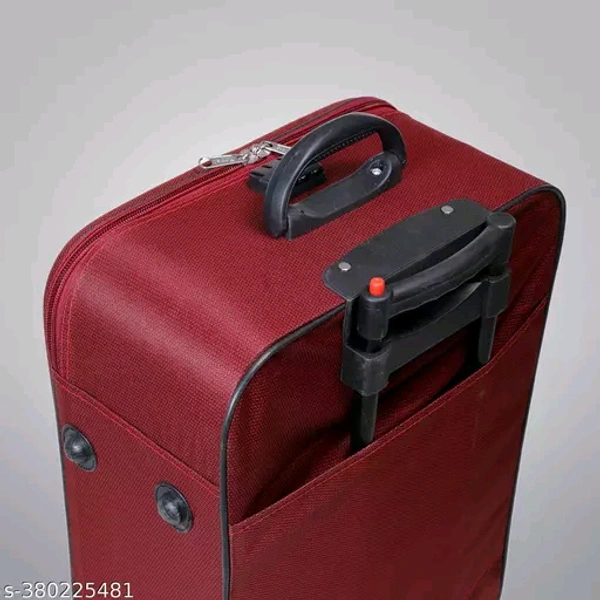 Sitara Bags Latest Men Women Fancy Modern Suitcase Trendy Hand Bags Trolly Bags with Wheels ComboName: Sitara Bags Latest Men Women Fancy Modern Suitcase Trendy Hand Bags Trolly Bags with Wheels ComboMaterial: PlasticNo. of Compartments: More than 5Product Length: 10 cmProduct Height: 10 cmProduct Breadth: 10 cmNet Quantity (N): 2A combination of polyester and nylon material provid