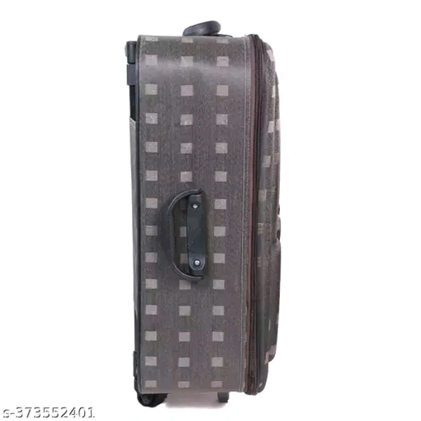 Checkout this latest Wardrobe Jewelry OrganisersProduct Name: *Sitara Bags Trolley Bag Luggage - 20" & 24" Size Set Of 2 suitcase luggage bag*Material: PlasticNo. of Compartments: More than 5Product Length: 10 cmProduct Height: 10 cmProduct Breadth: 10 cmNet Quantity (N): 2strong durable synthetic fabric, duffle trolley bag from sitara bag allows you to pack as you like. With super