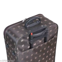 Checkout this latest Wardrobe Jewelry OrganisersProduct Name: *Sitara Bags Trolley Bag Luggage - 20" & 24" Size Set Of 2 suitcase luggage bag*Material: PlasticNo. of Compartments: More than 5Product Length: 10 cmProduct Height: 10 cmProduct Breadth: 10 cmNet Quantity (N): 2strong durable synthetic fabric, duffle trolley bag from sitara bag allows you to pack as you like. With super