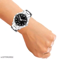 Stainless Steel Strap Analog Watch For MenName: Stainless Steel Strap Analog Watch For MenStrap Material: Stainless SteelCase: AsymmetricCase/Bezel Material: Stainless SteelClasp Type: Stainless Steel BuckleDate Display: NoDial Design: SolidDial Shape: RoundDisplay Type: AnalogDual Time: NoGps: NoLight: NoMechanism: QuartzPower Source: Battery PoweredScratch Resistant: YesShock Res