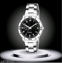 Stainless Steel Strap Analog Watch For MenName: Stainless Steel Strap Analog Watch For MenStrap Material: Stainless SteelCase: AsymmetricCase/Bezel Material: Stainless SteelClasp Type: Stainless Steel BuckleDate Display: NoDial Design: SolidDial Shape: RoundDisplay Type: AnalogDual Time: NoGps: NoLight: NoMechanism: QuartzPower Source: Battery PoweredScratch Resistant: YesShock Res