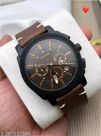  Best Quality Premium Leather Belt   Watch For Men&BoysName:  Best Quality Premium Leather Belt   Watch For Men&BoysStrap Material: LeatherCase: AsymmetricCase/Bezel Material: Stainless SteelClasp Type: Stainless Steel BuckleDate Display: YesDial Design: SolidDial Shape: AsymetricalDisplay Type: AnalogDual Time: NoGps: NoLight: NoMechanism: QuartzPower Source: Battery PoweredScratc