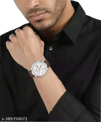 Men Day&Date Functioning Brown Premium Leather Unique Shock Proof Quartz Analog Watch - For Men&BoysName: Men Day&Date Functioning Brown Premium Leather Unique Shock Proof Quartz Analog Watch - For Men&BoysStrap Material: Faux Leather/LeatheretteCase: AsymmetricCase/Bezel Material: Stainless SteelClasp Type: Stainless Steel BuckleDate Display: YesDial Design: SolidDial Shape: Round