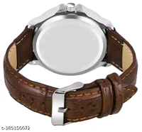 Men Day&Date Functioning Brown Premium Leather Unique Shock Proof Quartz Analog Watch - For Men&BoysName: Men Day&Date Functioning Brown Premium Leather Unique Shock Proof Quartz Analog Watch - For Men&BoysStrap Material: Faux Leather/LeatheretteCase: AsymmetricCase/Bezel Material: Stainless SteelClasp Type: Stainless Steel BuckleDate Display: YesDial Design: SolidDial Shape: Round