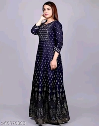 Checkout this latest KurtisProduct Name: *gold printed anarkali kurti*Fabric: RayonSleeve Length: Three-Quarter SleevesPattern: PrintedCombo of: SingleSizes:M (Bust Size: 38 in) L (Bust Size: 40 in) XL (Bust Size: 42 in) XXL (Bust Size: 44 in) XXXL (Bust Size: 46 in) 4XL (Bust Size: 48 in) 5XL (Bust Size: 50 in) 6XL (Bust Size: 52 in) wedding wear gold printed anarkaki kurtiCountry - L