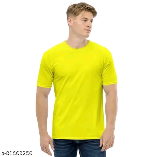 Checkout this latest TshirtsProduct Name: *Urbanic Pack Of 3 Half Sleeve For Men Tshirts *Fabric: Poly BlendSleeve Length: Short SleevesPattern: SolidNet Quantity (N): 3Sizes:S, M, L, XL, XXLThese cool, elegant, and stylish t-shirts are made of 100% breathable and comfortable fabric . Extremely useful for daily usage like gym wear, small gatherings, and certain selections could be  - XXL