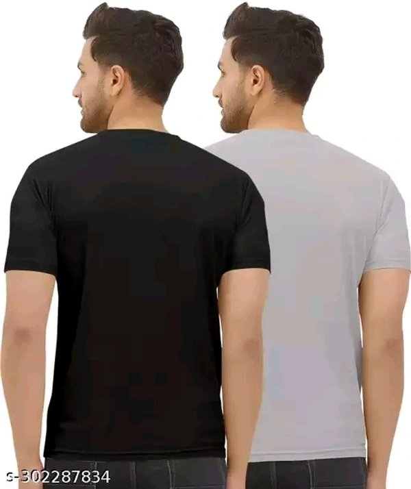 BEST TRENDING COMBO T-SHIRT FOR MEN Name: BEST TRENDING COMBO T-SHIRT FOR MEN Fabric: PolyesterSleeve Length: Short SleevesPattern: StripedNet Quantity (N): 2Sizes:S, M, L, XLCountry of Origin: India - XL