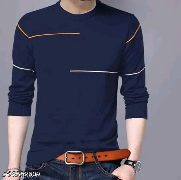 Checkout this latest TshirtsProduct Name: *men printed tshirt for men printed tshirts for men/men printed tshirts/men tshirts/men printed tshirts*Fabric: CottonSleeve Length: Long SleevesPattern: StripedNet Quantity (N): 1Sizes:S (Chest Size: 36 in, Length Size: 26 in) M (Chest Size: 38 in, Length Size: 27 in) L (Chest Size: 40 in, Length Size: 28 in) XL (Chest Size: 40 in, Length  - M