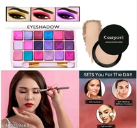 Unique Makeup kit combo for Girls and Women Brush Set, Eyeshadow, 2 Lipstick Random Shade, Mascara,Kajal, Foundation, Tissue, Compact, 1 Nailpaint Random Shade, Total 10 Items in this combo Name: Unique Makeup kit combo for Girls and Women Brush Set, Eyeshadow, 2 Lipstick Random Shade, Mascara,Kajal, Foundation, Tissue, Compact, 1 Nailpaint Random Shade, Total 10 Items in this comb